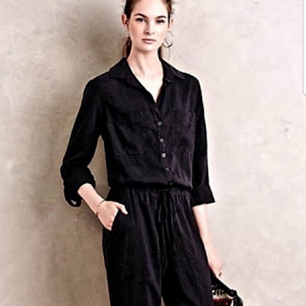 Anthropologie Cloth and Stone Amelia  Jumpsuit